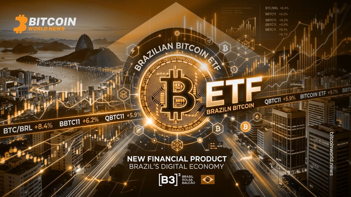 Brazil Bitcoin Treasury Firm Plans ETF With 95% STRC Allocation