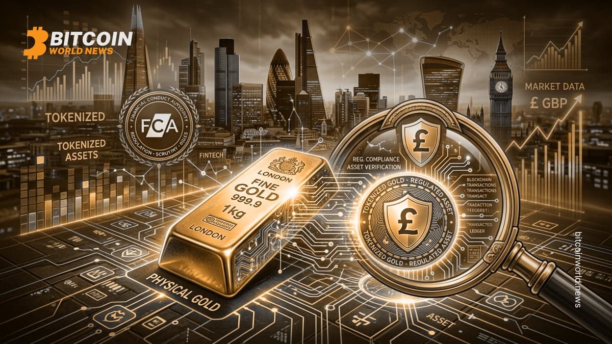 UK FCA Explores Tokenized Gold Rules as Crypto Grows