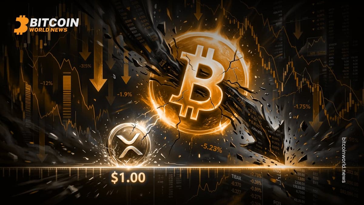 Bitcoin Under Pressure From Multiple Headwinds, XRP Nears $1