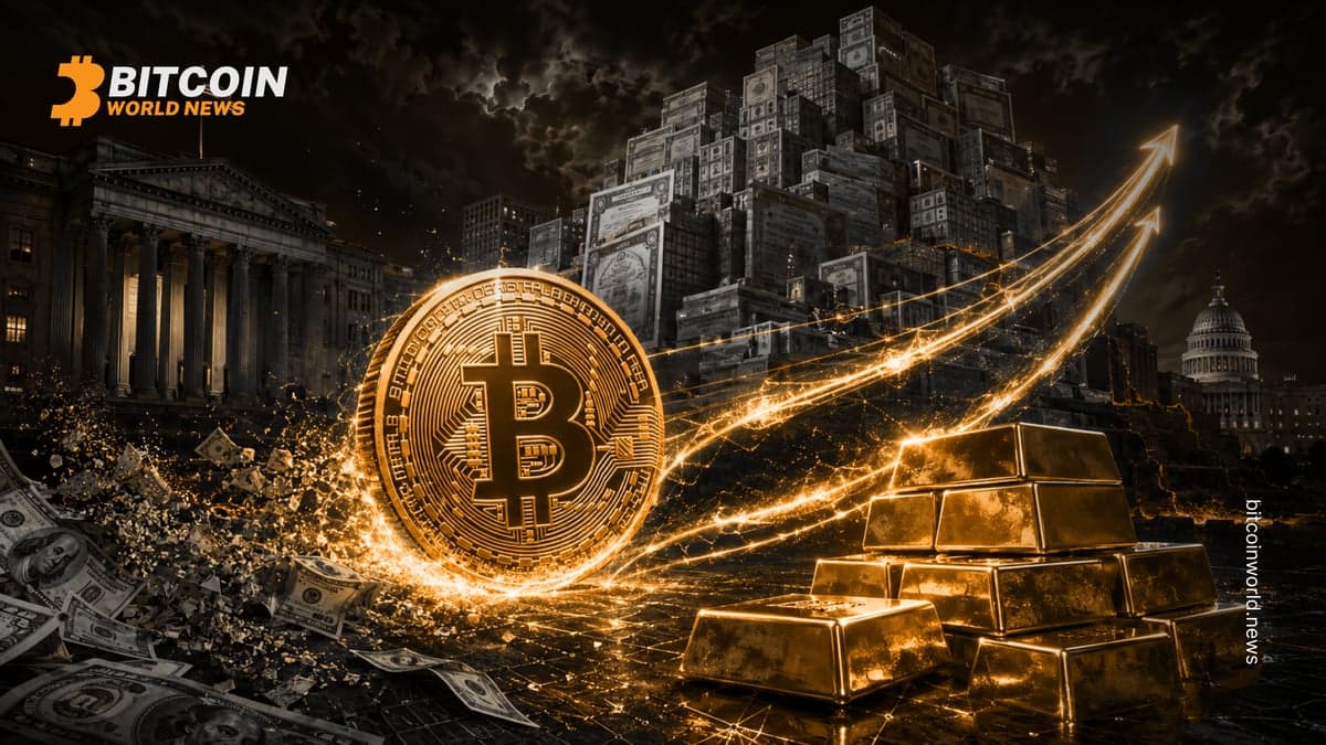 Bitcoin’s Gold Correlation Surges as U.S. Debt Fuels Debasement Trade