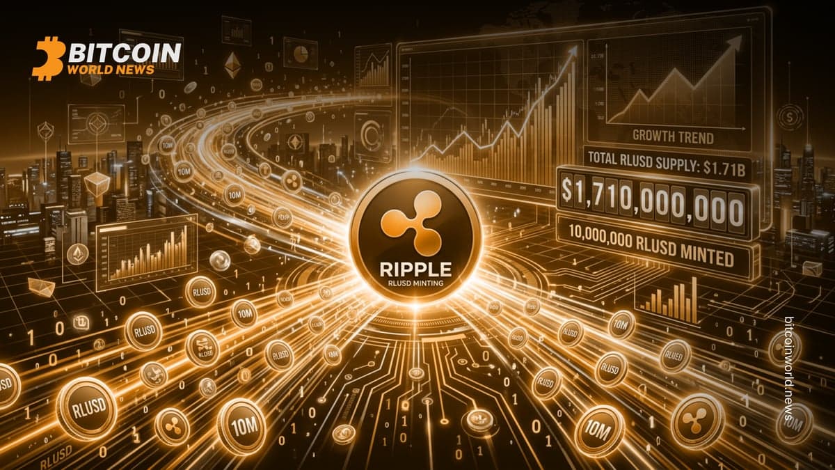 Ripple Mints 10M RLUSD as Supply Hits $1.71B