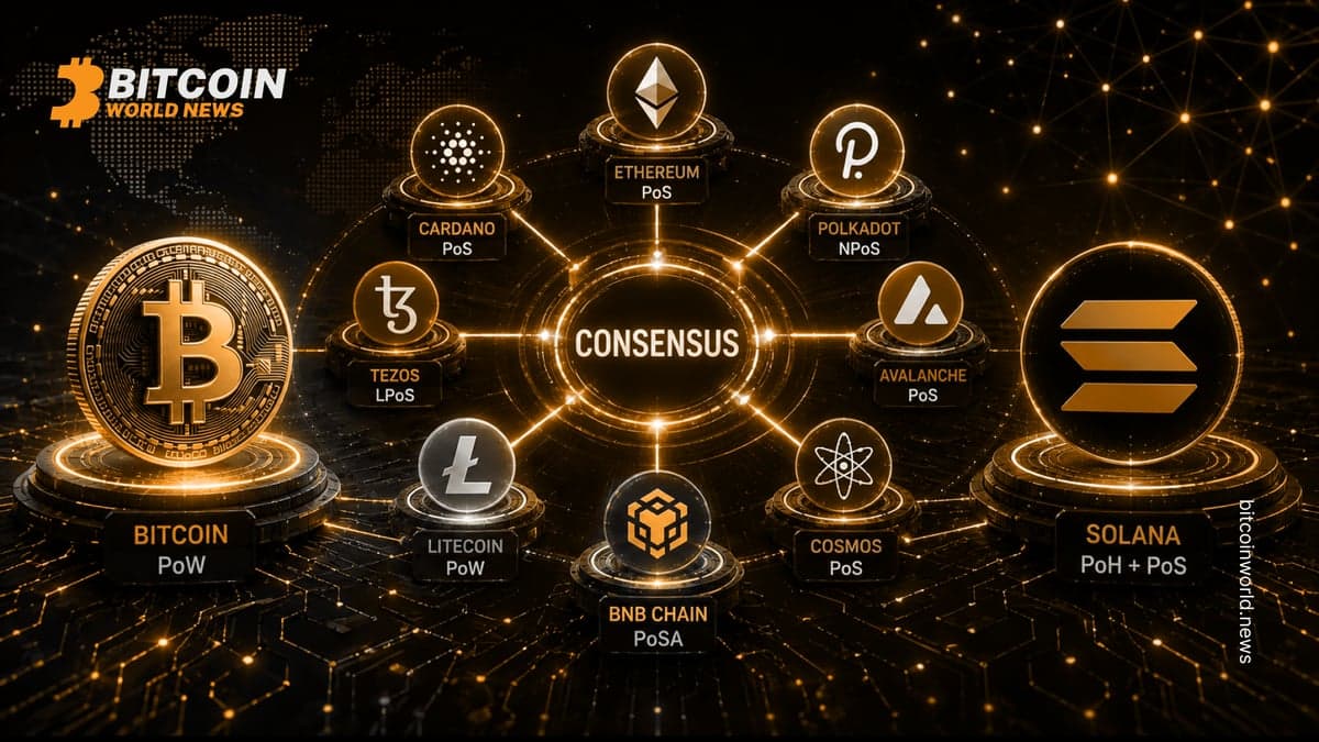 Bitcoin to Solana: How 8 Crypto Networks Reach Consensus