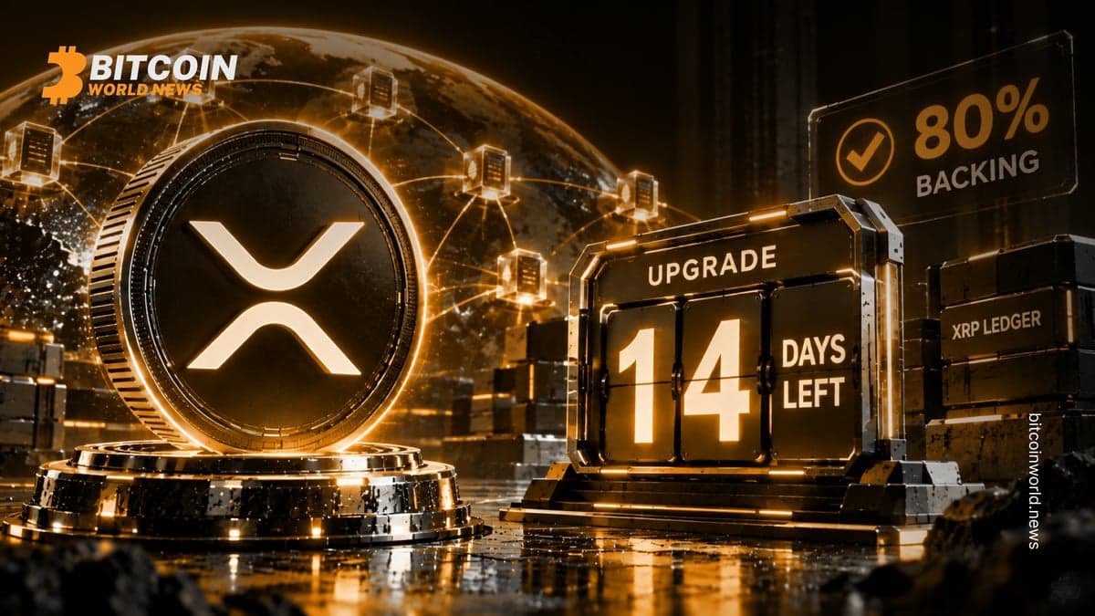 XRP Ledger upgrade enters 14-day countdown with 80% backing