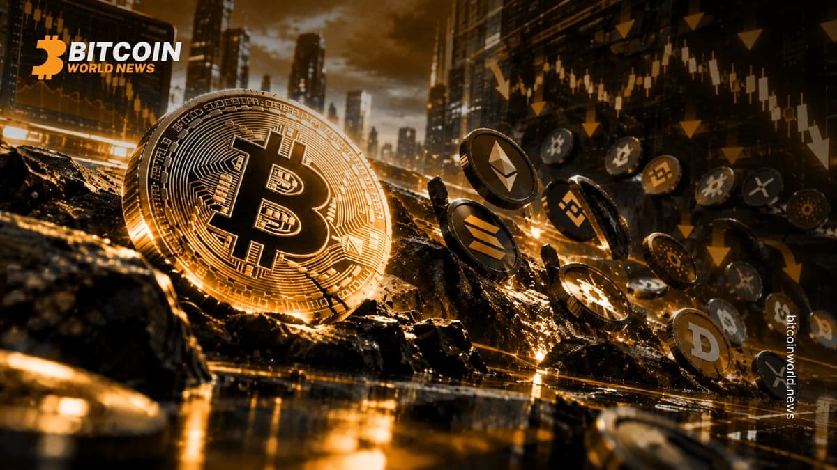 Bitcoin Falls to $83K as 91 of 100 Altcoins Slide