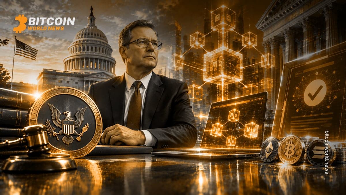 SEC’s Atkins pledges onchain rules after CLARITY Act fail