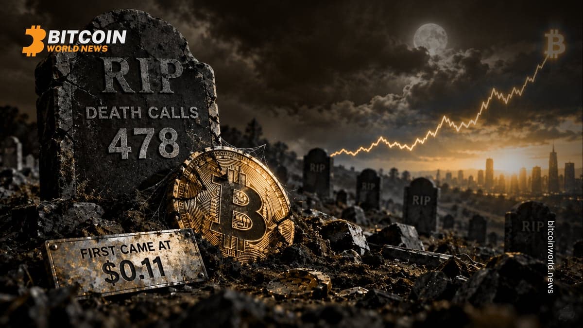 Bitcoin 'Death' Calls Hit 478; First Came at $0.11