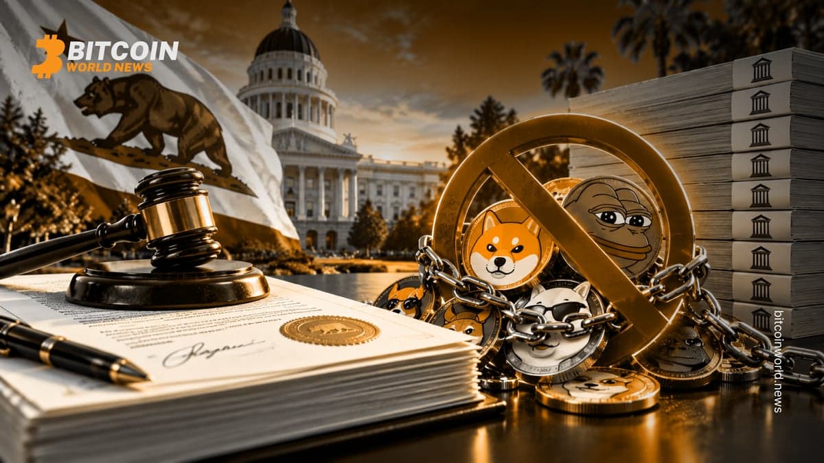California Memecoin Ban Signed in AB 2409 with 10 Bills