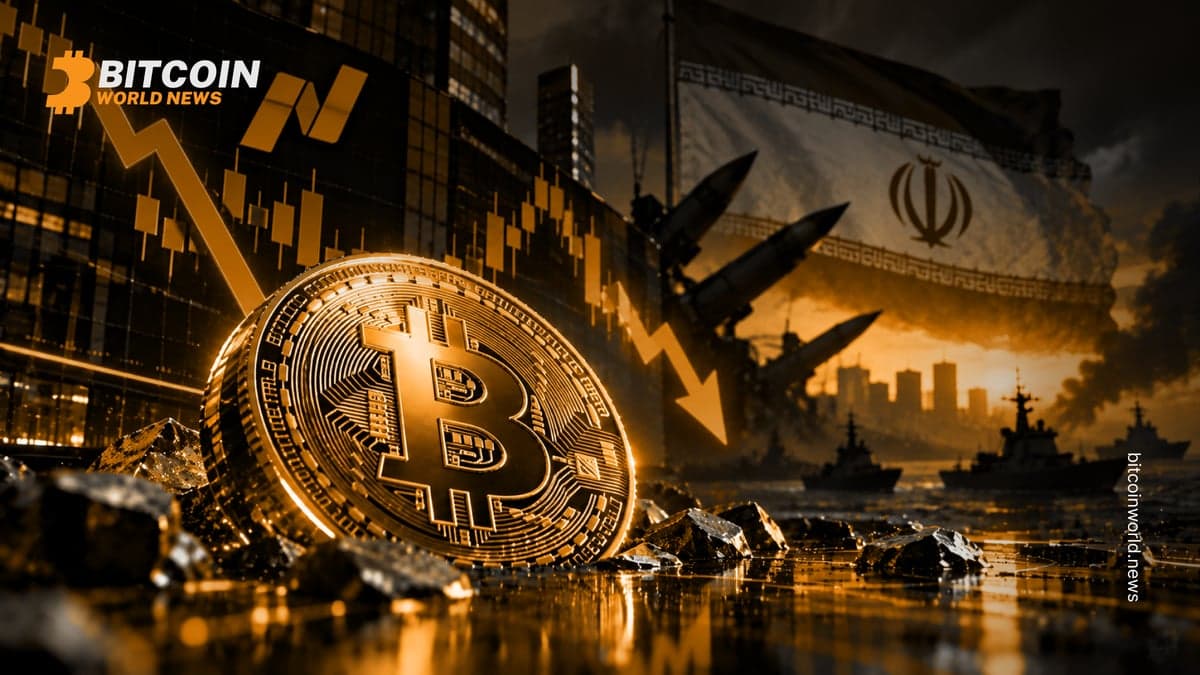 Bitcoin Slips 1.3% as Nasdaq Futures Fall on Iran Risk