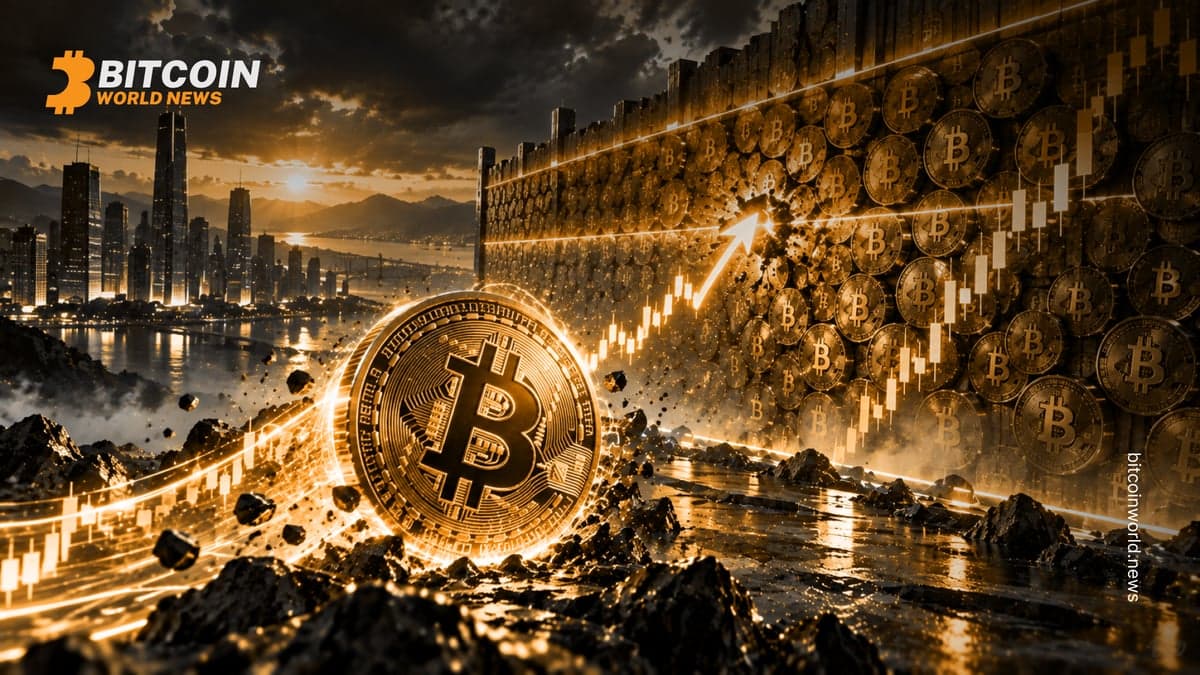 Bitcoin Tests $86K as 1.07M BTC Supply Wall Comes Into Focus