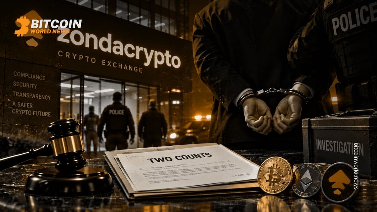Zondacrypto Probe: Ex-Police Officer Charged on Two Counts
