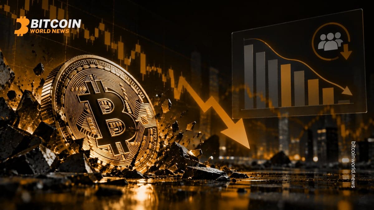 Bitcoin Drops $67K as Crypto Activity Slips 1.6%