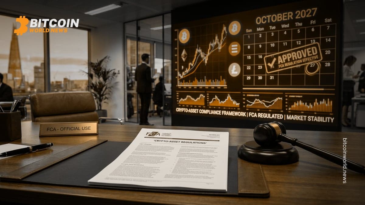 FCA Finalizes Crypto Rules, Authorization From Oct. 25, 2027