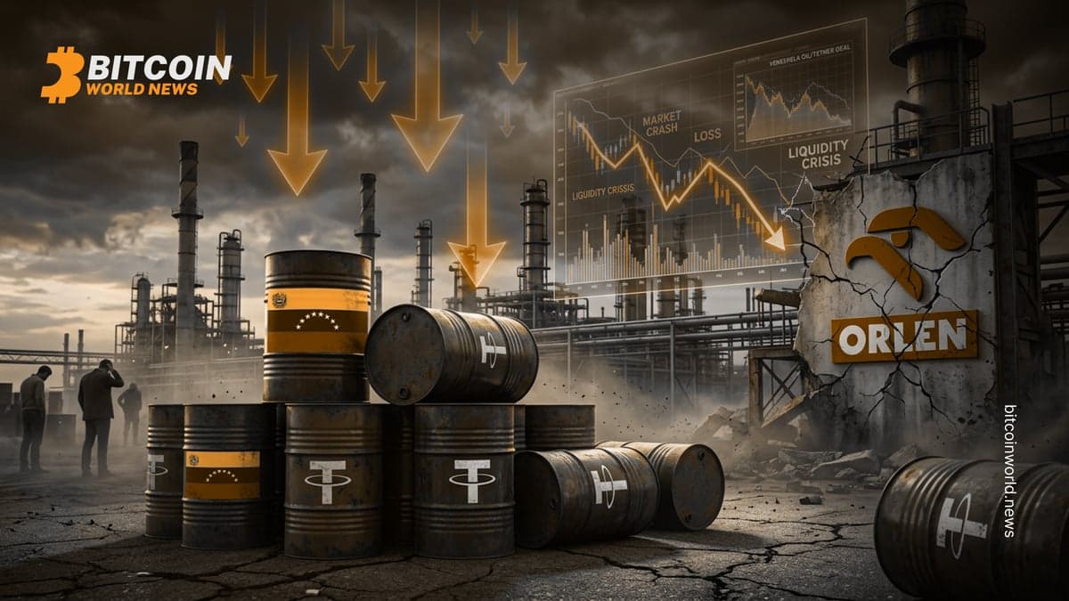 Tether Deal Triggers $230M Venezuelan Oil Loss at Orlen