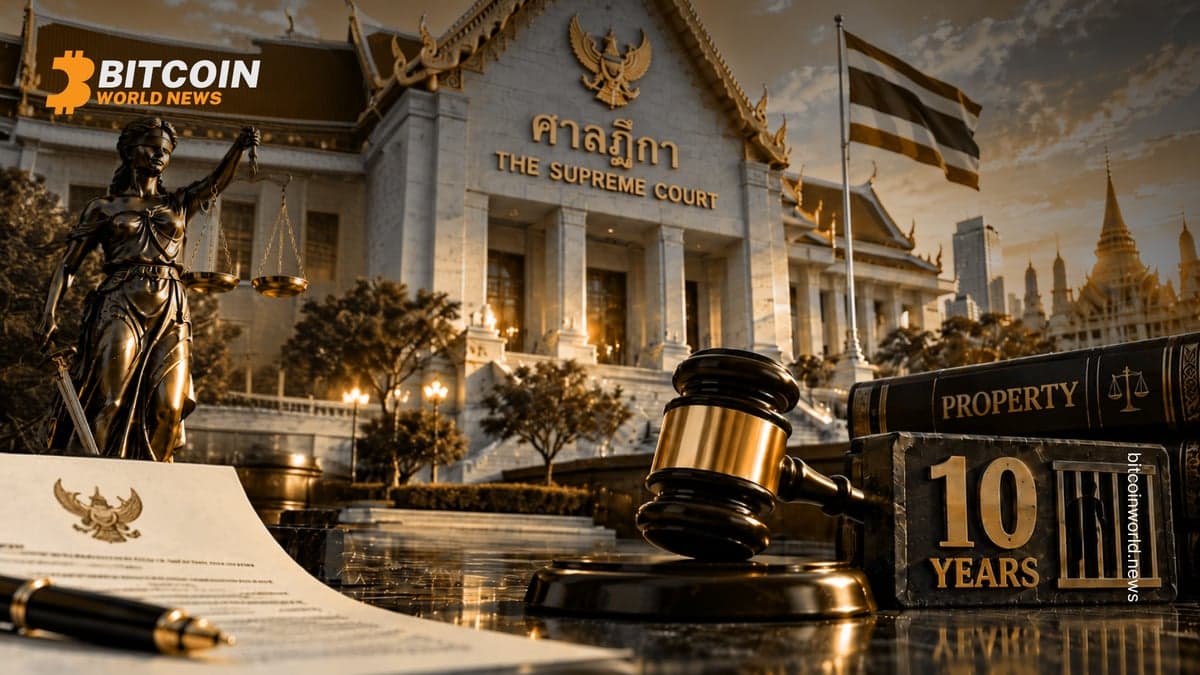 Bitcoin Deemed Property by Thai Supreme Court, 10-Year Term Upheld