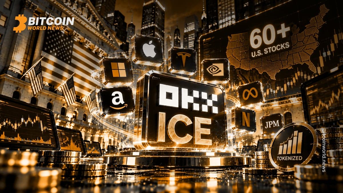 OKXICE targets tokenized trading in 60+ U.S. stocks