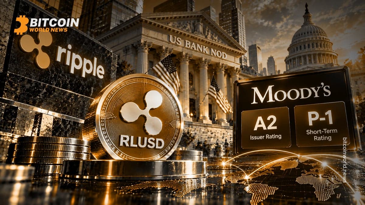 Ripple RLUSD Gets Moody’s A2/P-1 After US Bank Nod