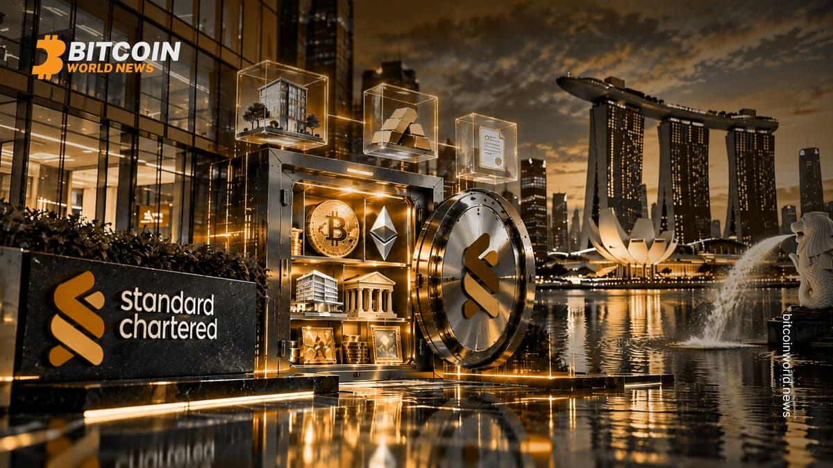 Standard Chartered Expands Crypto, RWA Custody to Singapore