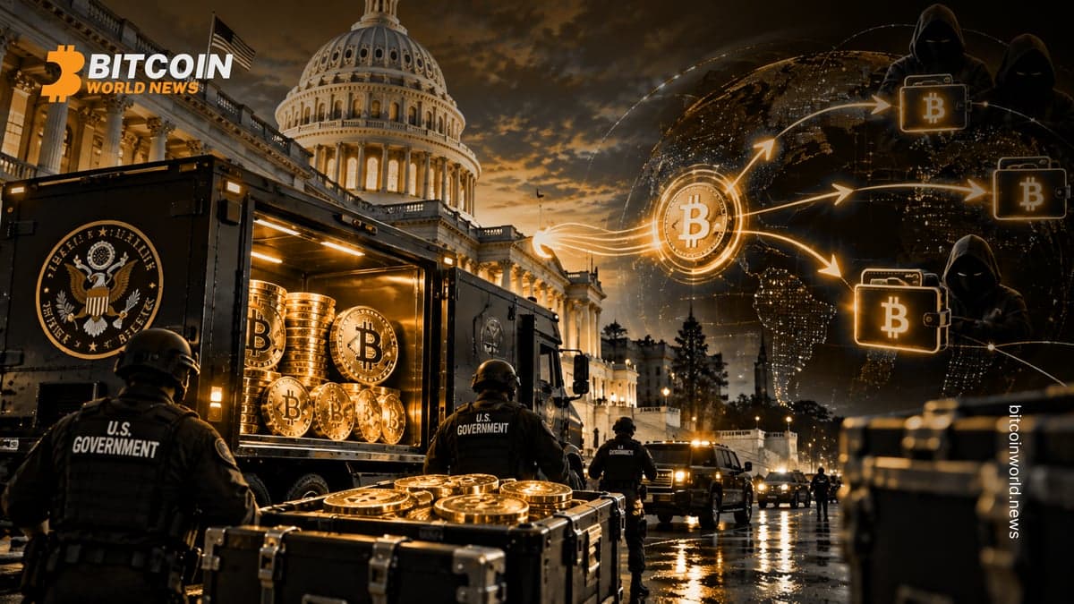 US Government Moves $770M in Bitcoin as Mystery Wallets Surface