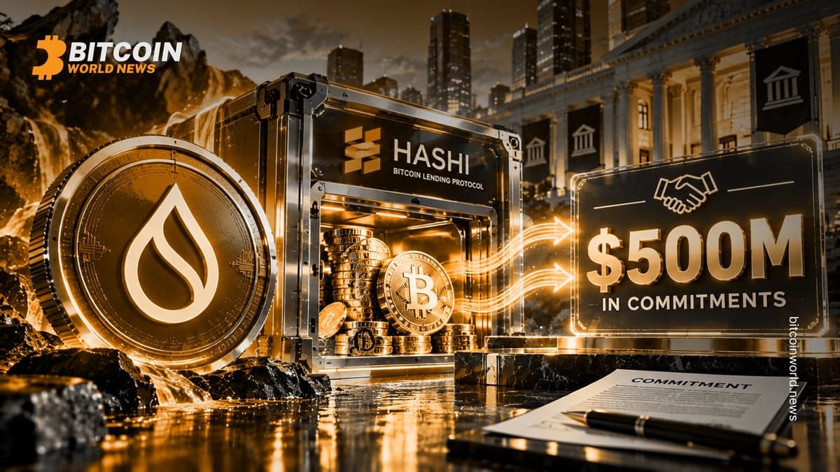 Sui’s Hashi Bitcoin Lending Protocol Secures $500M in Commitments