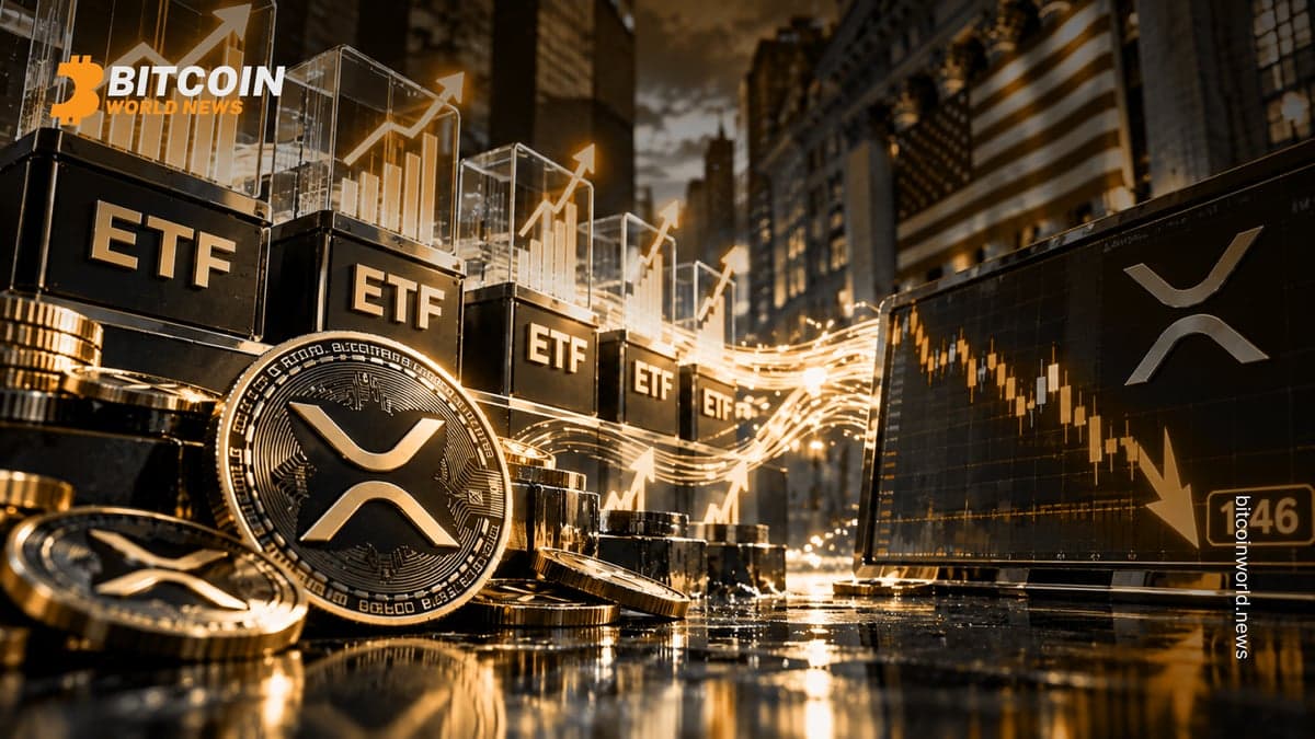 XRP ETFs Extend 12-Week Inflows as Price Dips to $1.46