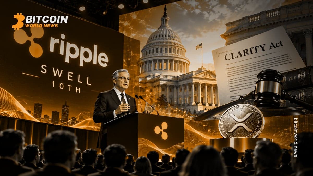Ripple Swell 10th: Bessent Outlines Plan B on CLARITY Act