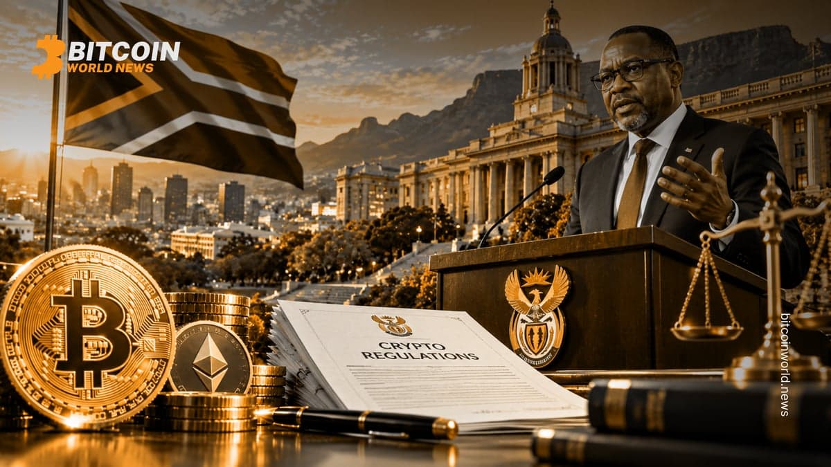 South Africa Reconsiders Crypto Rules, Enoch Godongwana Says