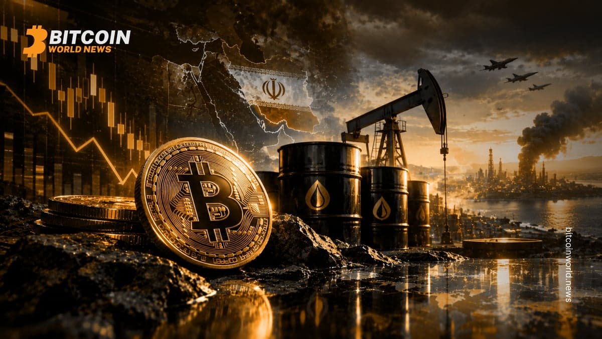 Bitcoin falls below $83K as oil jumps on Iran plan