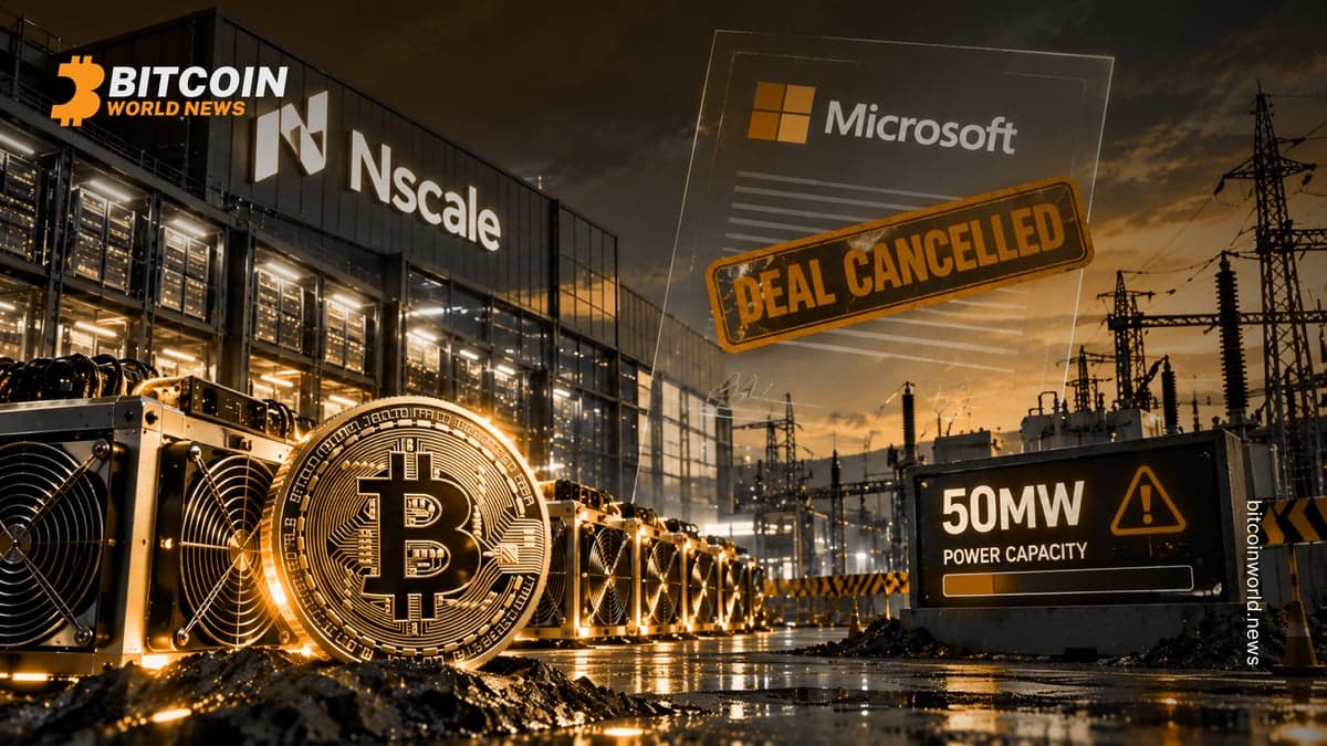 Bitcoin Miner Nscale Loses Microsoft Deal on 50MW Power Lag